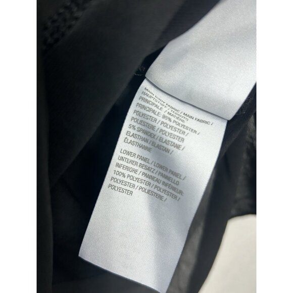 Susan Graver Womens Everyday Top Asymmetrical Tunic Large Black Liquid Knit - Picture 6 of 6